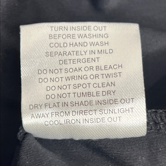 🖤 White Fox Black Fitted Logo Tee – Stretch Nylon Blend -Simple. Sleek. - Picture 4 of 7